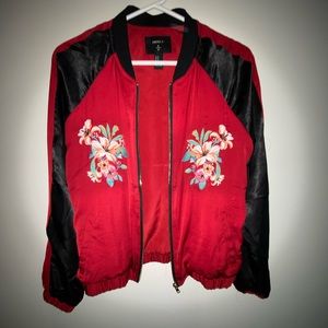 Forever 21 satin jacket